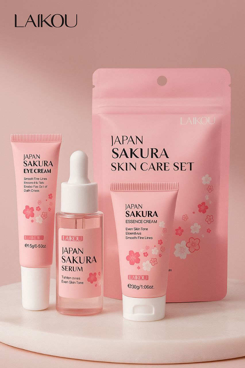 🌸 Japan Sakura Skincare Set 🌸