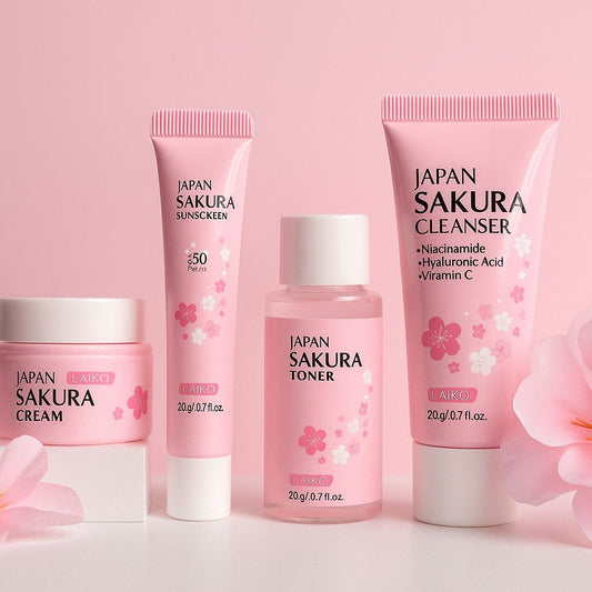 Laikou Japan Sakura skincare set 🌸